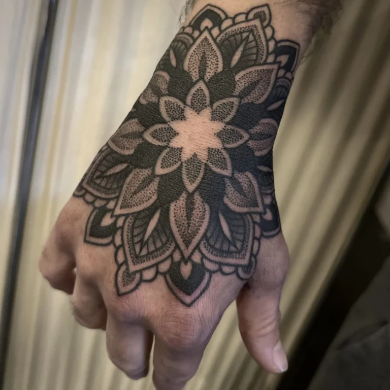 Mandala hand