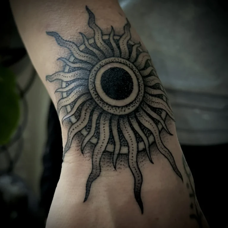 Dotwork zon